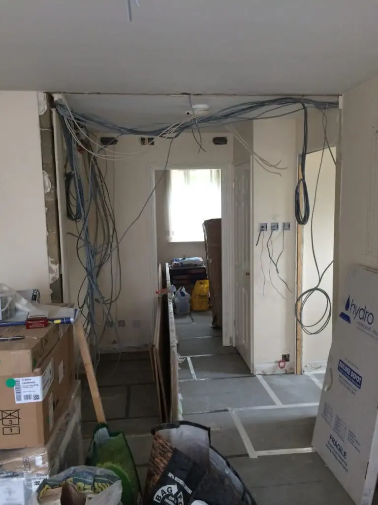 Under Construction Apartment at Docklands in London