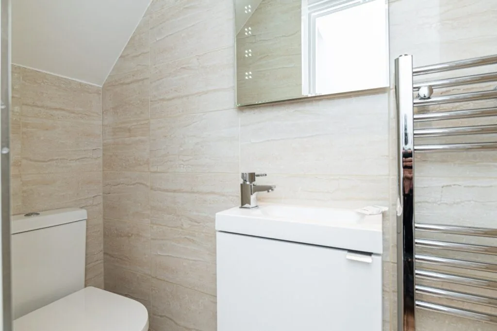 Shower room renovation, Peckham, London Shower room renovation, Peckham, London