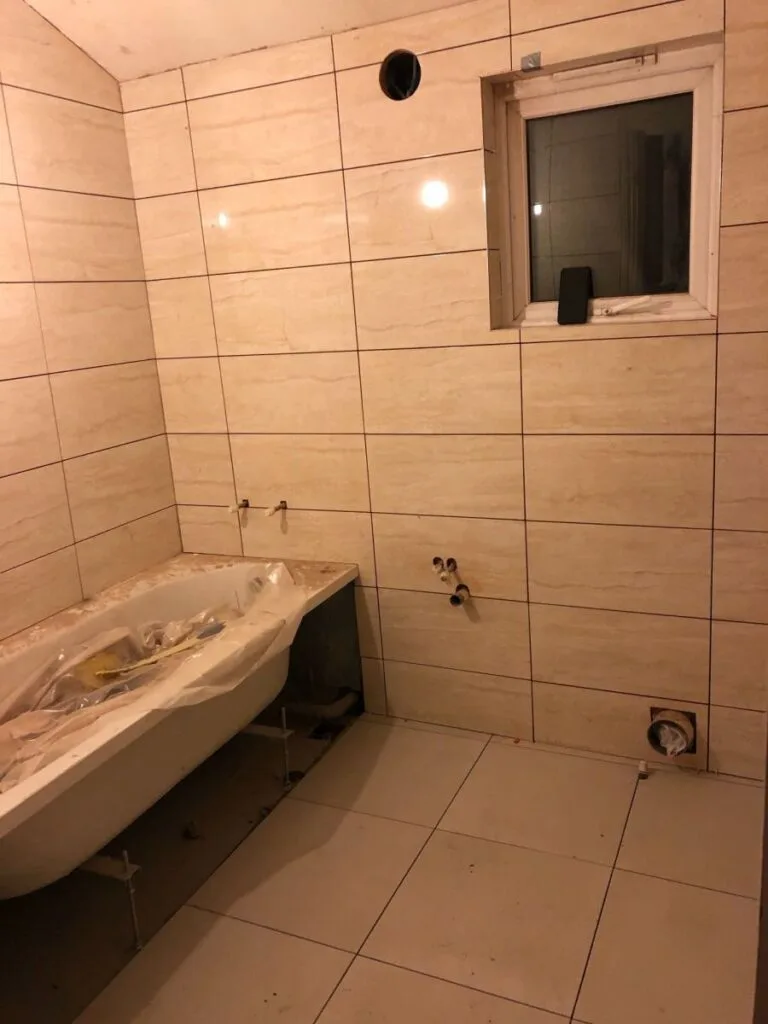 Under construction, whole house renovation in Peckham, London Under construction, whole house renovation in Peckham, London