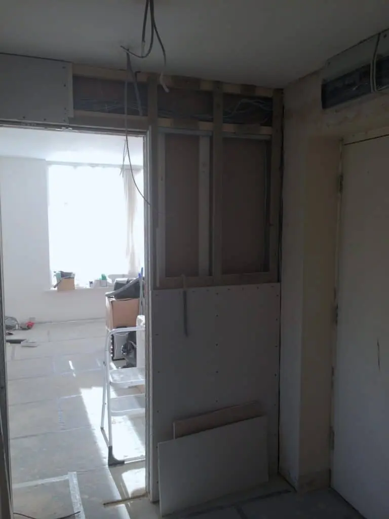 Under Construction Apartment at Docklands in London