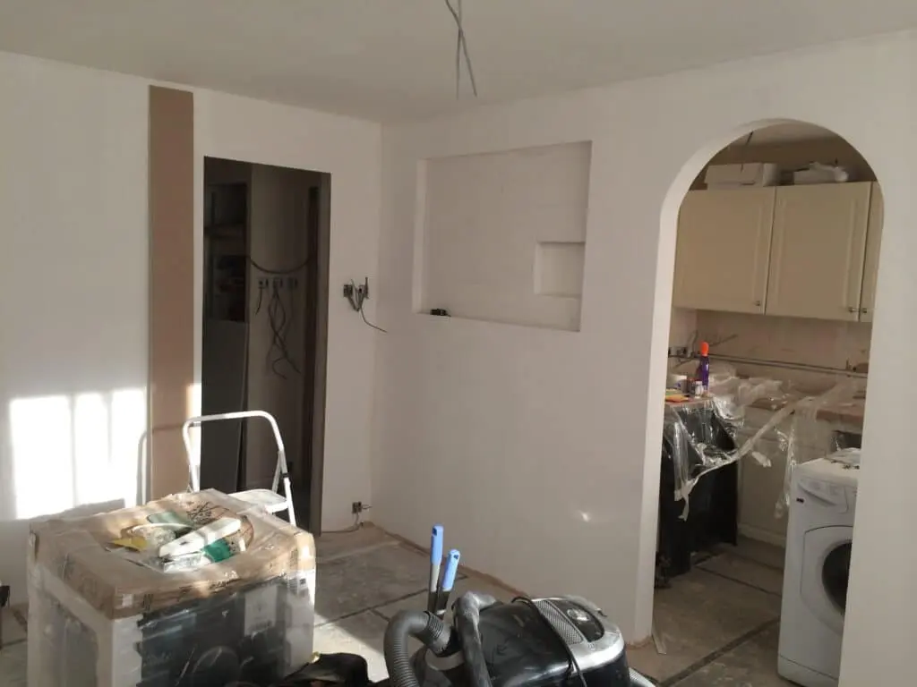 Under Construction Apartment at Docklands in London