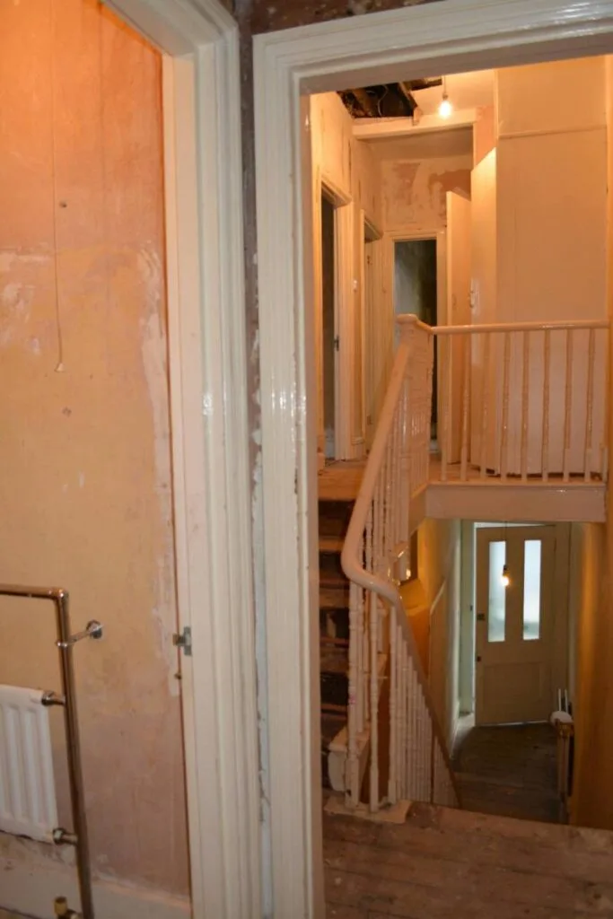 Under construction, whole house renovation in Peckham, London Under construction, whole house renovation in Peckham, London