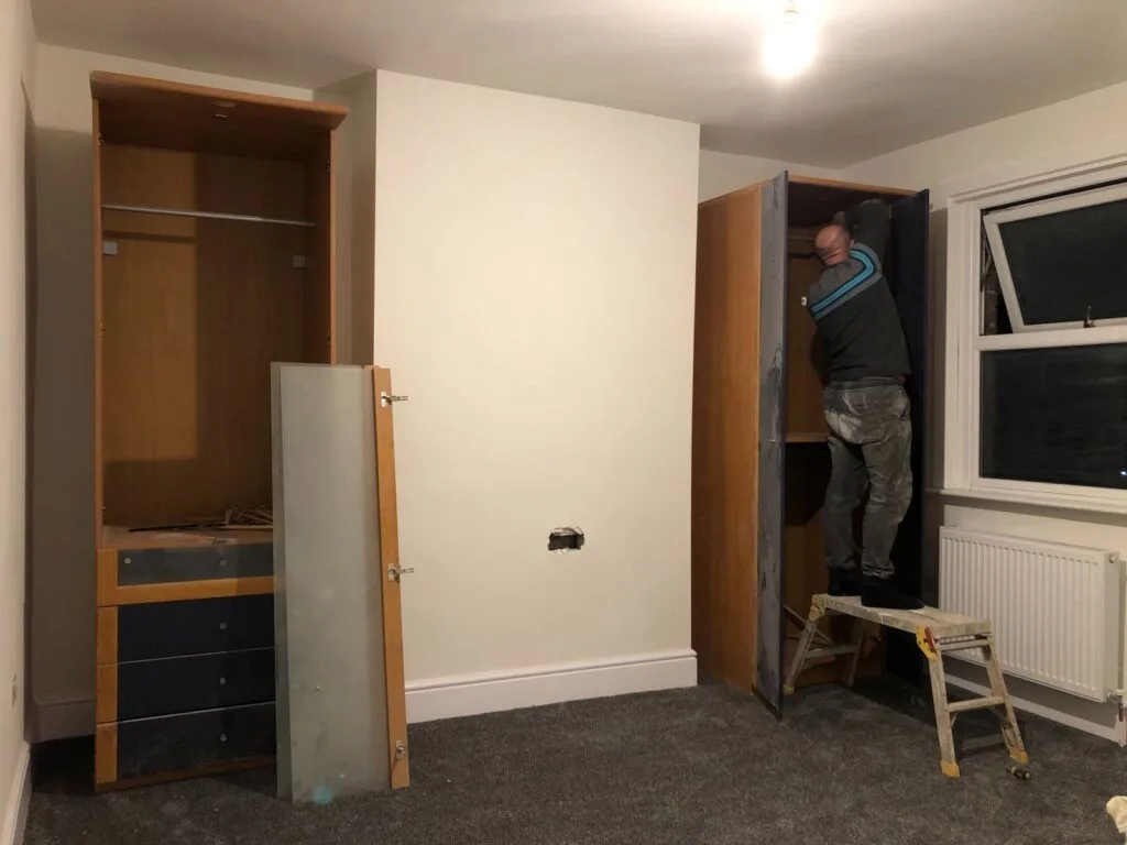 Under construction, whole house renovation in Peckham, London Under construction, whole house renovation in Peckham, London