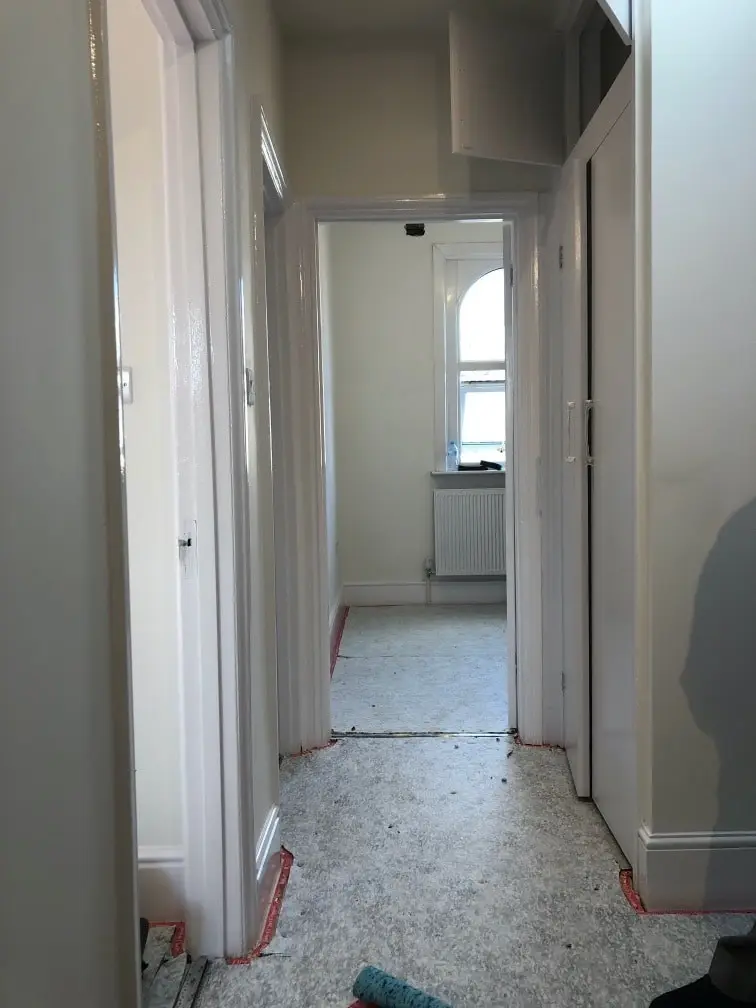 Under construction, whole house renovation in Peckham, London Under construction, whole house renovation in Peckham, London