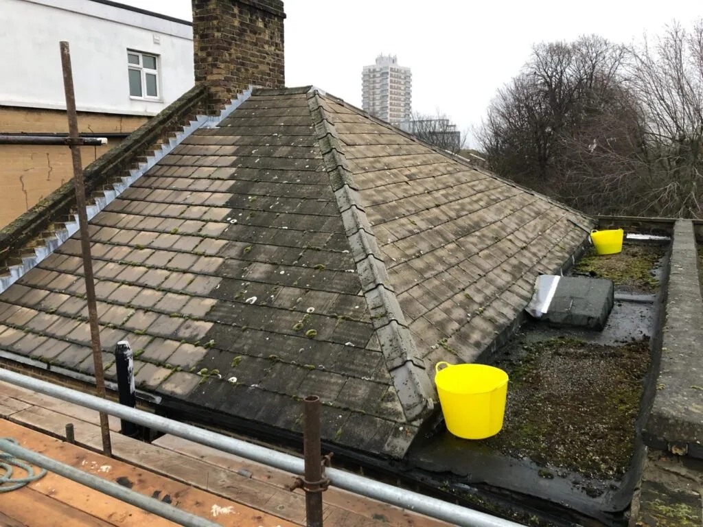 Under construction, whole house renovation in Peckham, London Under construction, whole house renovation in Peckham, London