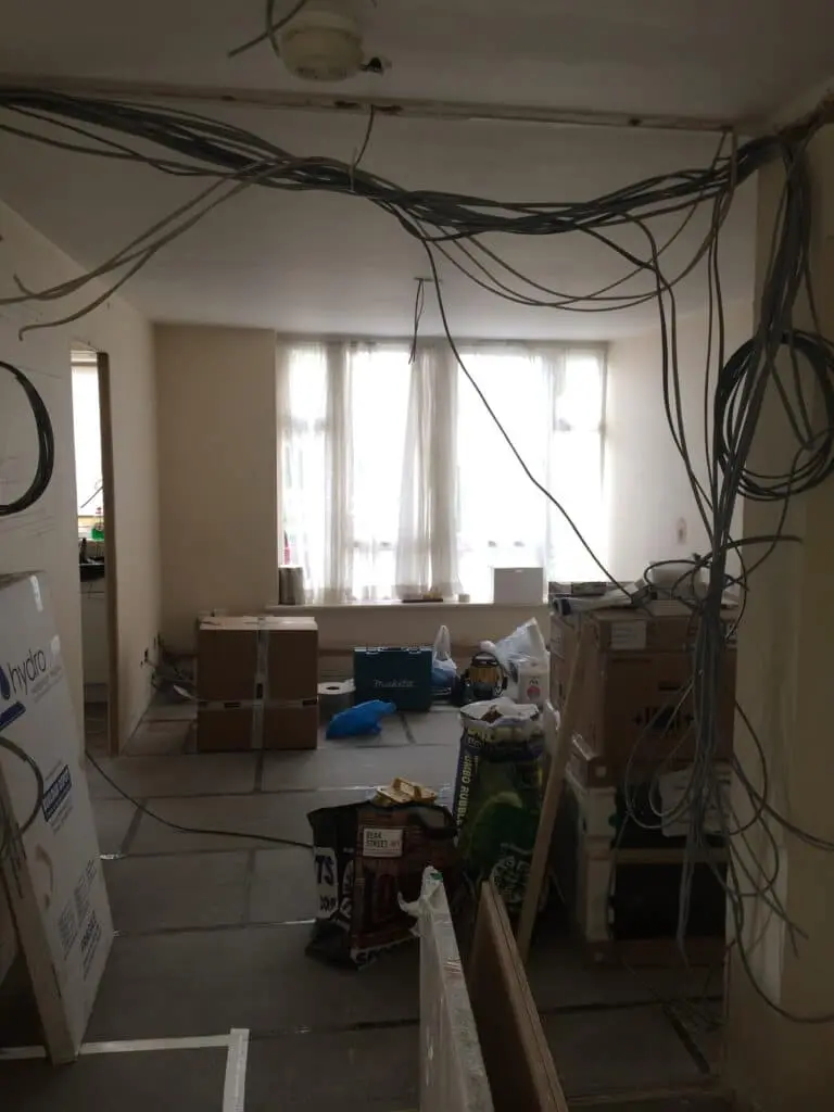 Under Construction Apartment at Docklands in London