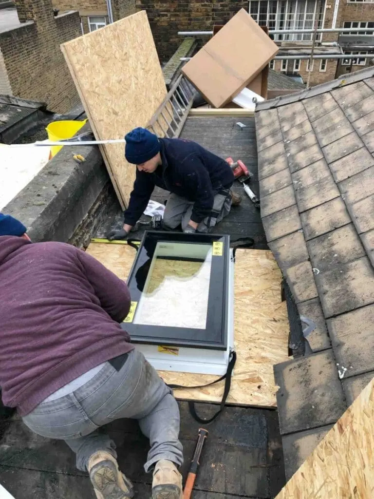 Under construction, whole house renovation in Peckham, London Under construction, whole house renovation in Peckham, London