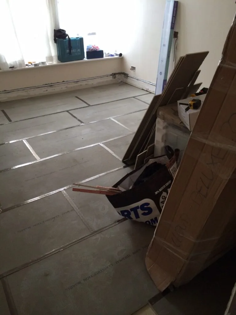 Under Construction Apartment at Docklands in London