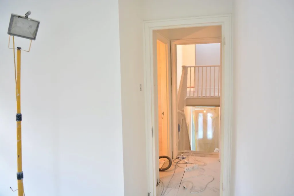 Under construction, whole house renovation in Peckham, London Under construction, whole house renovation in Peckham, London