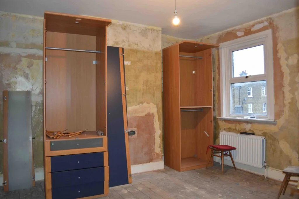 Under construction, whole house renovation in Peckham, London Under construction, whole house renovation in Peckham, London