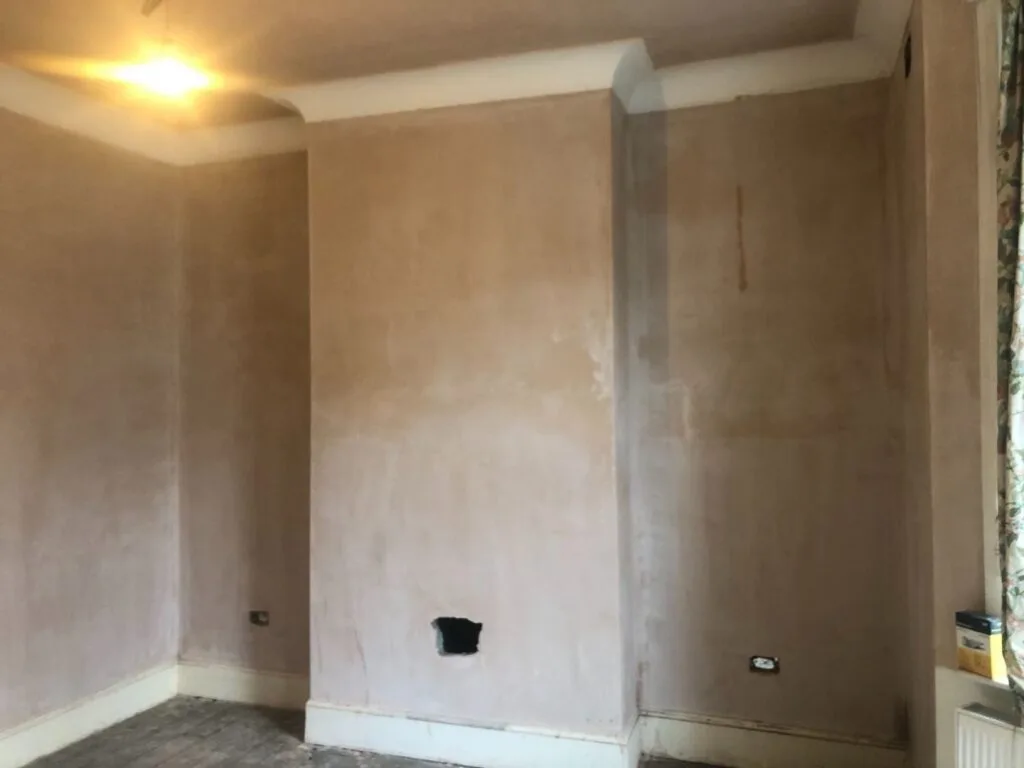 Under construction, whole house renovation in Peckham, London Under construction, whole house renovation in Peckham, London