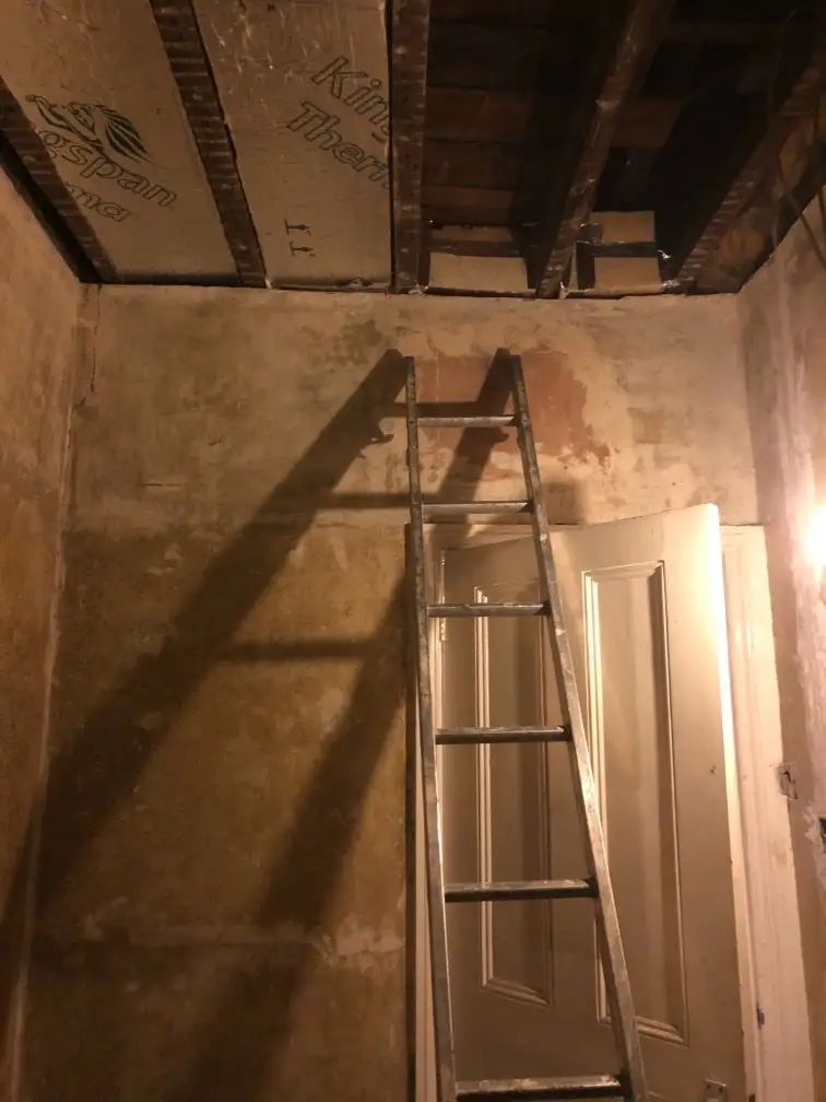 Under construction, whole house renovation in Peckham, London Under construction, whole house renovation in Peckham, London