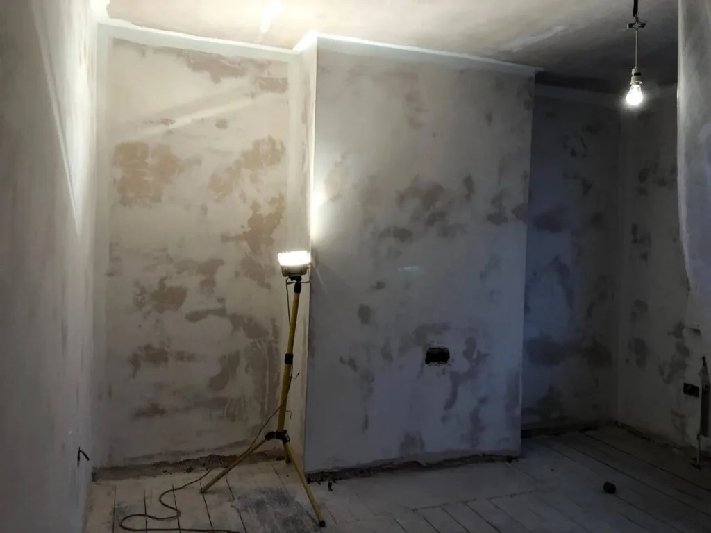 Under construction, whole house renovation in Peckham, London Under construction, whole house renovation in Peckham, London