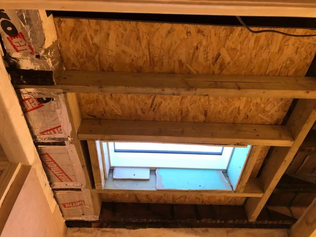 Under construction, whole house renovation in Peckham, London Under construction, whole house renovation in Peckham, London