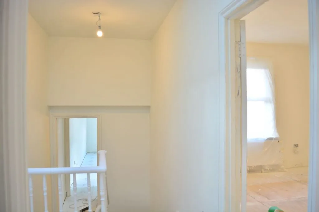 Under construction, whole house renovation in Peckham, London Under construction, whole house renovation in Peckham, London