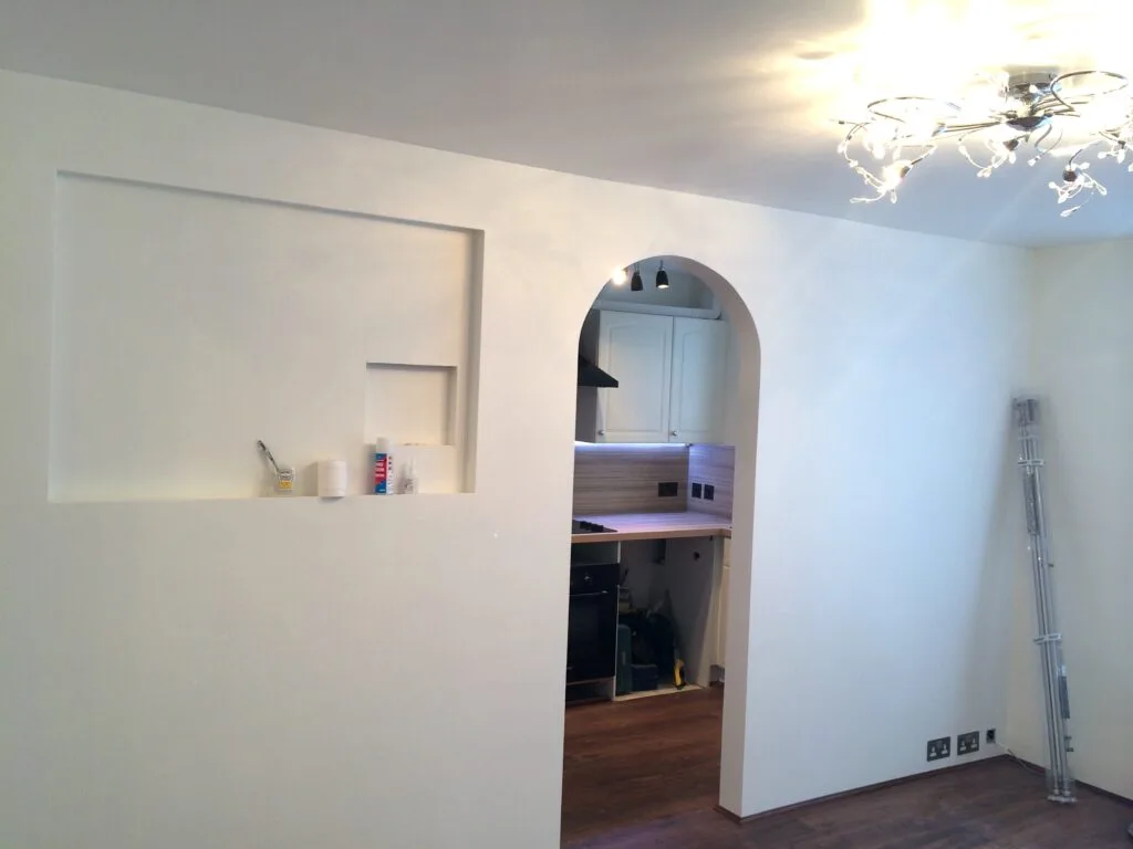 Under Construction Apartment at Docklands in London