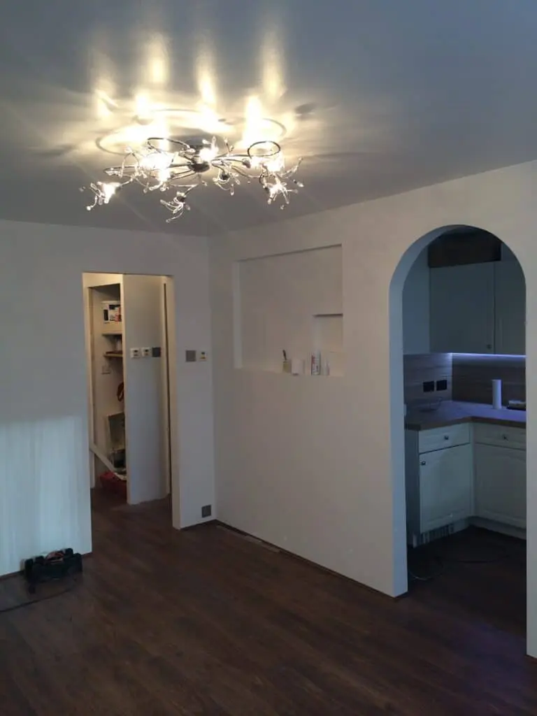 Under Construction Apartment at Docklands in London