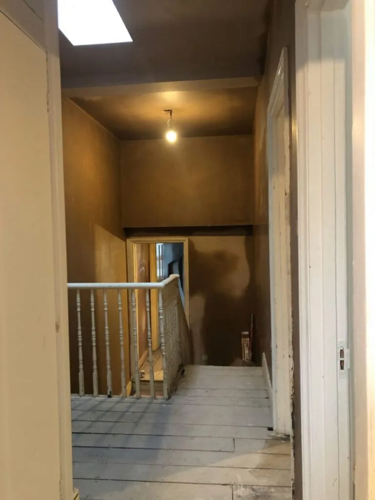 Under construction, whole house renovation in Peckham, London Under construction, whole house renovation in Peckham, London