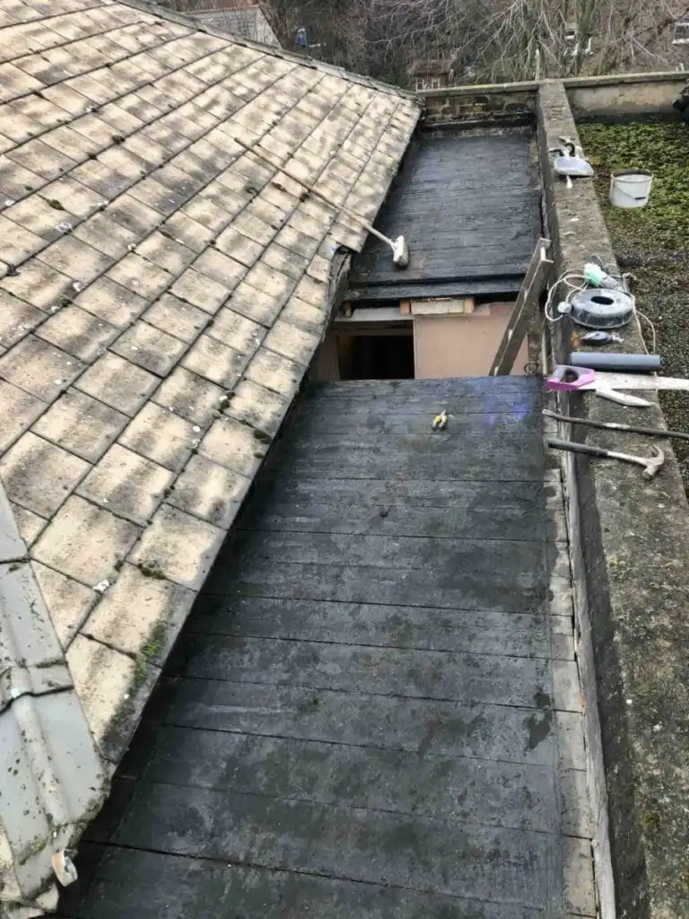 Under construction, whole house renovation in Peckham, London Under construction, whole house renovation in Peckham, London