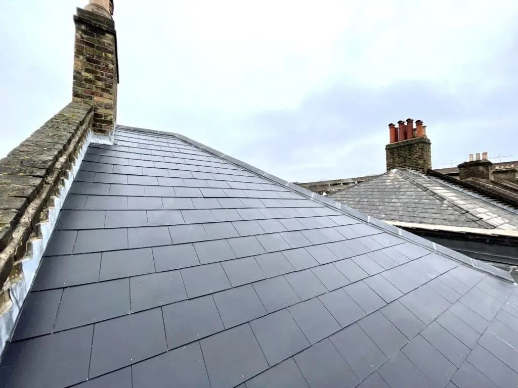 New roof installation at Peckham in London