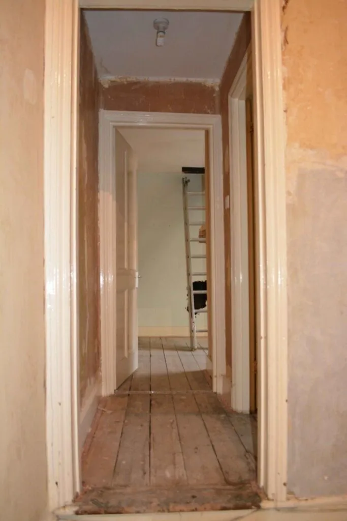 Under construction, whole house renovation in Peckham, London Under construction, whole house renovation in Peckham, London