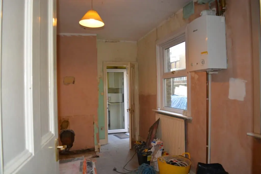 Under construction, whole house renovation in Peckham, London Under construction, whole house renovation in Peckham, London