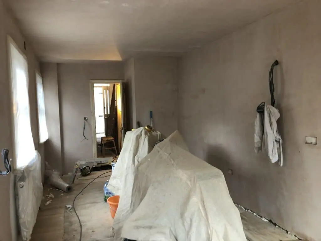 Under construction, whole house renovation in Peckham, London Under construction, whole house renovation in Peckham, London