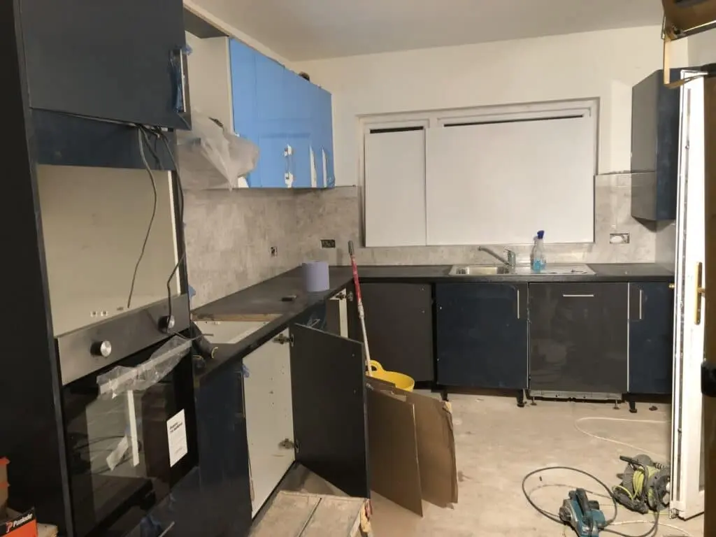 Under construction, whole house renovation in Peckham, London Under construction, whole house renovation in Peckham, London