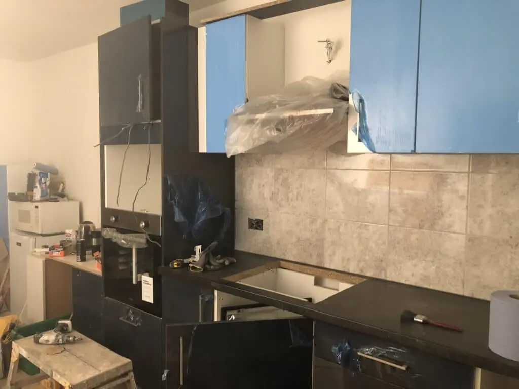 Under construction, whole house renovation in Peckham, London Under construction, whole house renovation in Peckham, London