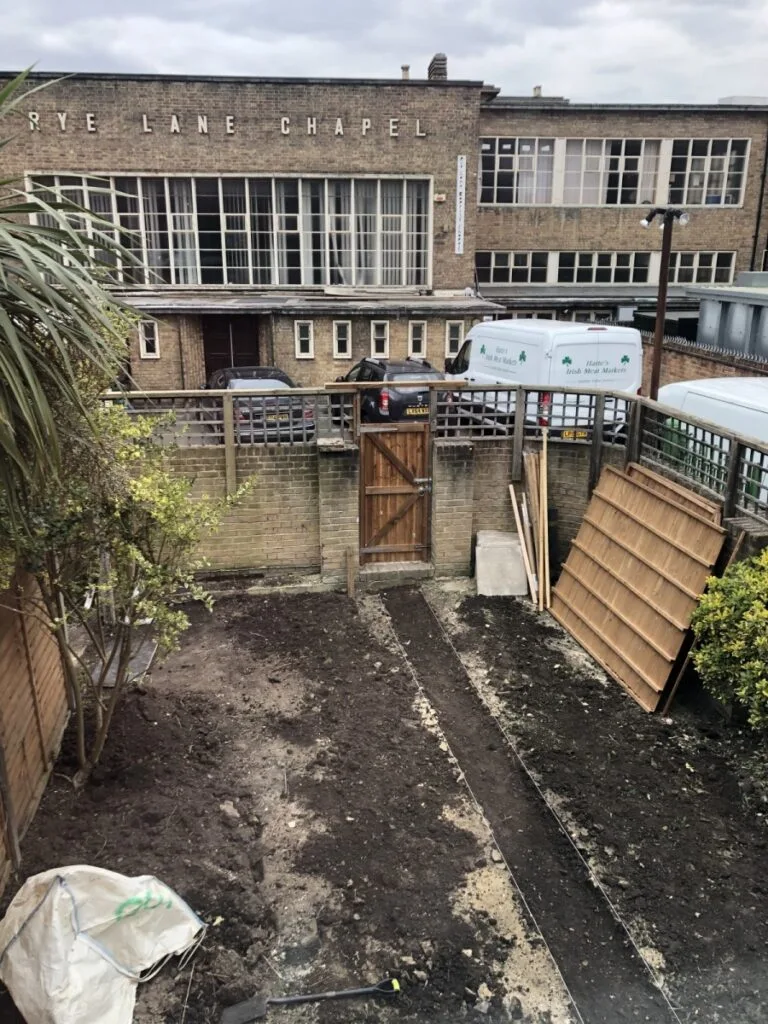 Under construction, whole house renovation in Peckham, London Under construction, whole house renovation in Peckham, London