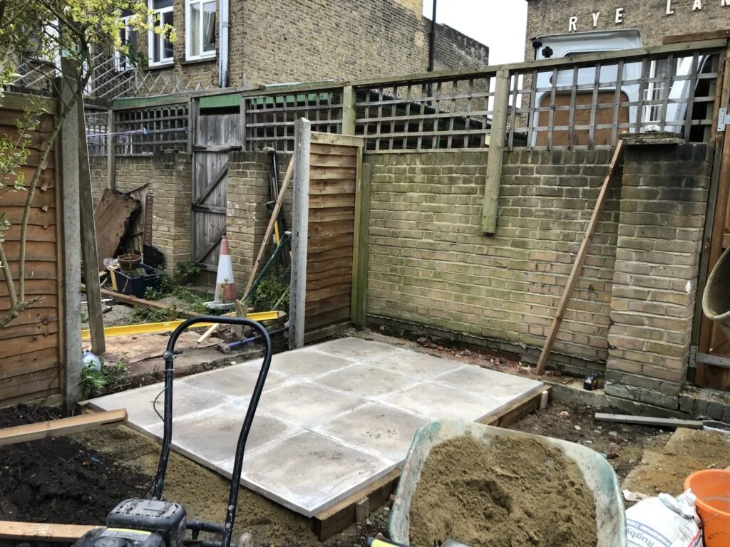 Under construction, whole house renovation in Peckham, London Under construction, whole house renovation in Peckham, London