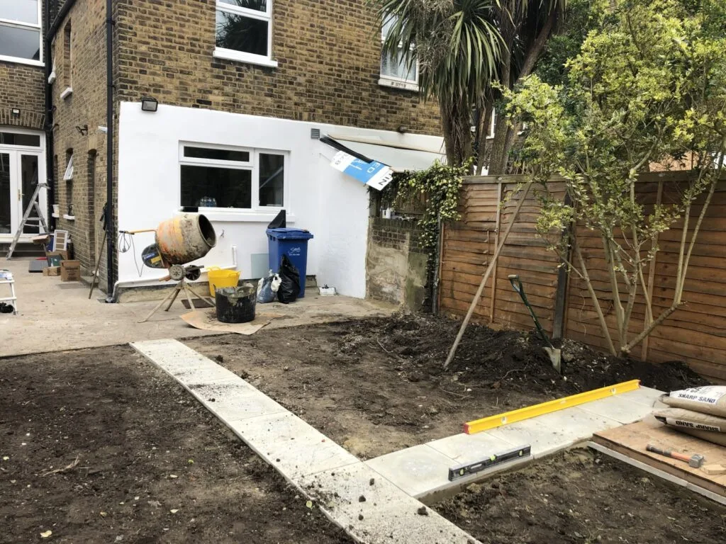 Under construction, whole house renovation in Peckham, London Under construction, whole house renovation in Peckham, London