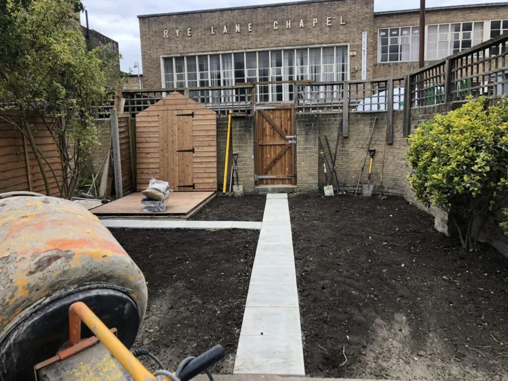 Under construction, whole house renovation in Peckham, London Under construction, whole house renovation in Peckham, London