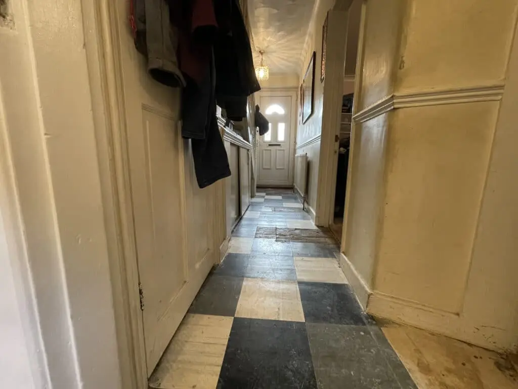 Before bathroom renovation in Romford, London