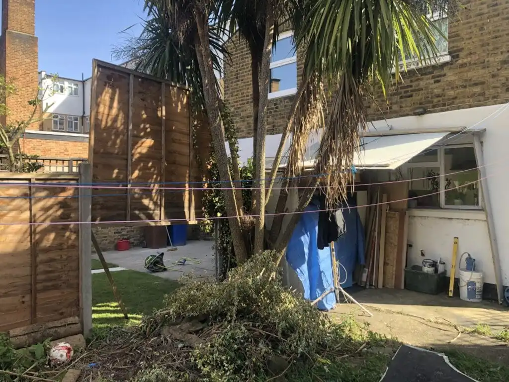 Six bedroom house renovation before and under construction at Peckham in London