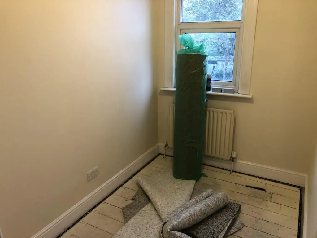 Six bedroom house renovation before and under construction at Peckham in London