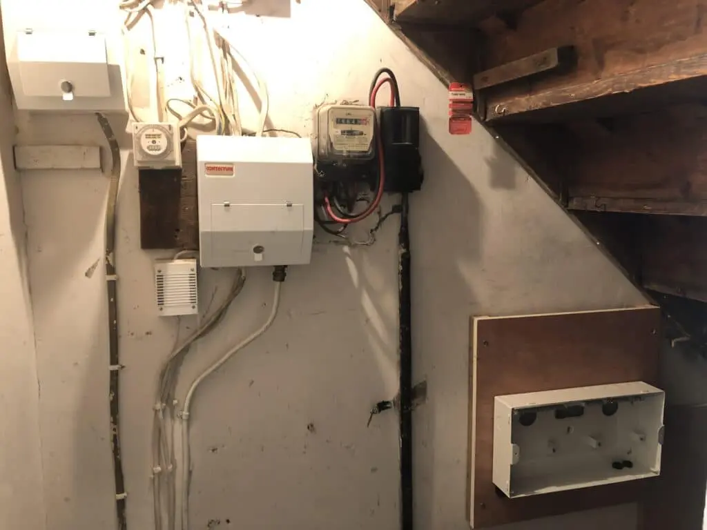 Six bedroom house renovation before and under construction at Peckham in London