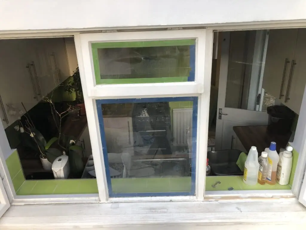 Six bedroom house renovation before and under construction at Peckham in London