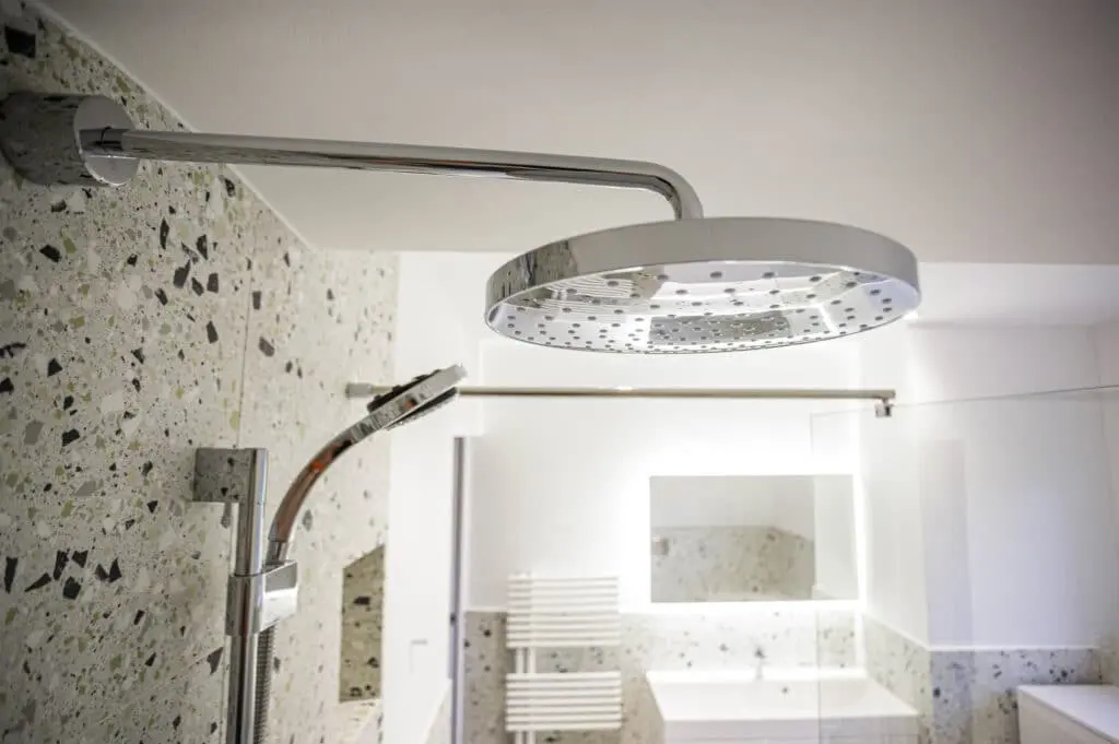 Completed bathroom renovation