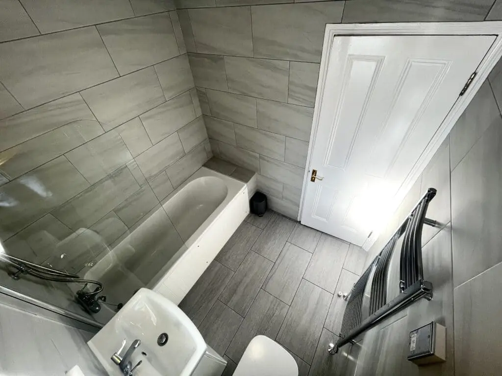 Refurbished bathroom at Peckham