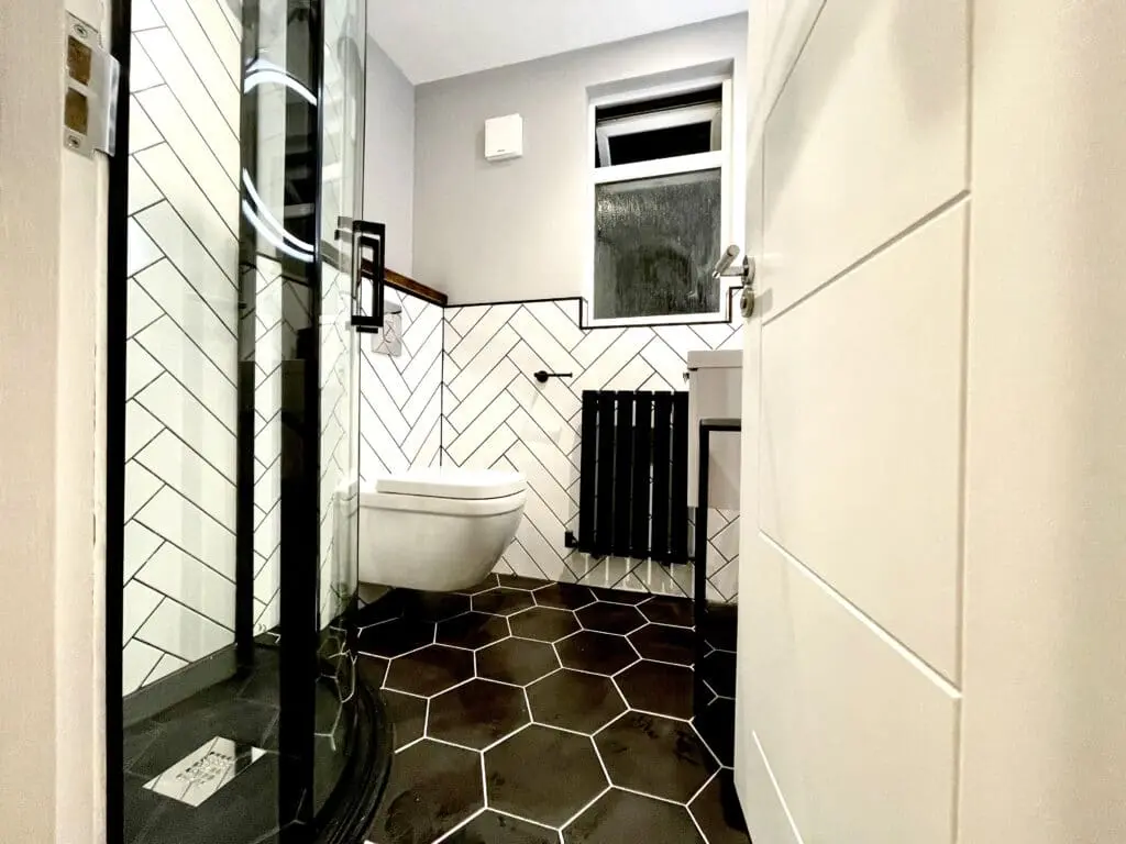 Luxury Shower Room renovation in the Perfectionists House at Croydon