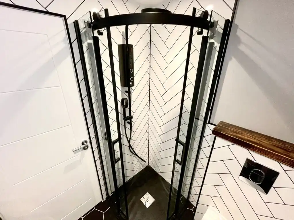 Luxury Shower Room renovation in the Perfectionists House at Croydon