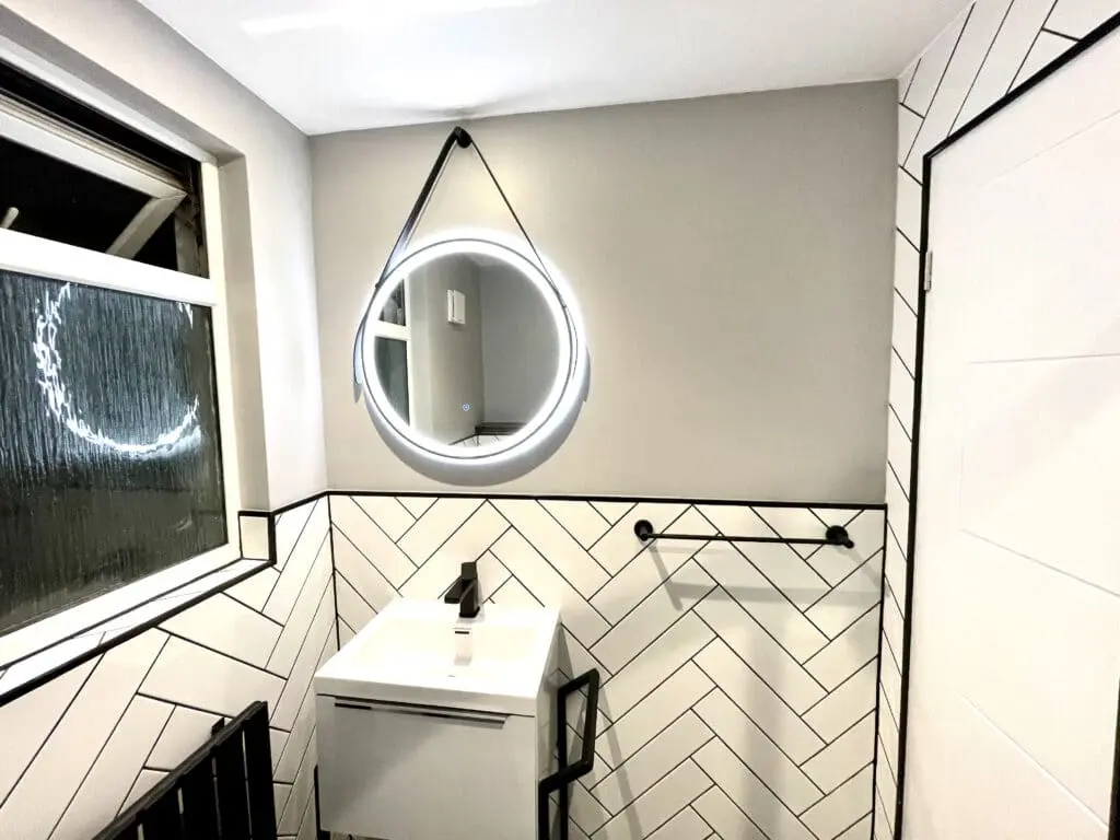 Luxury Shower Room renovation in the Perfectionists House at Croydon