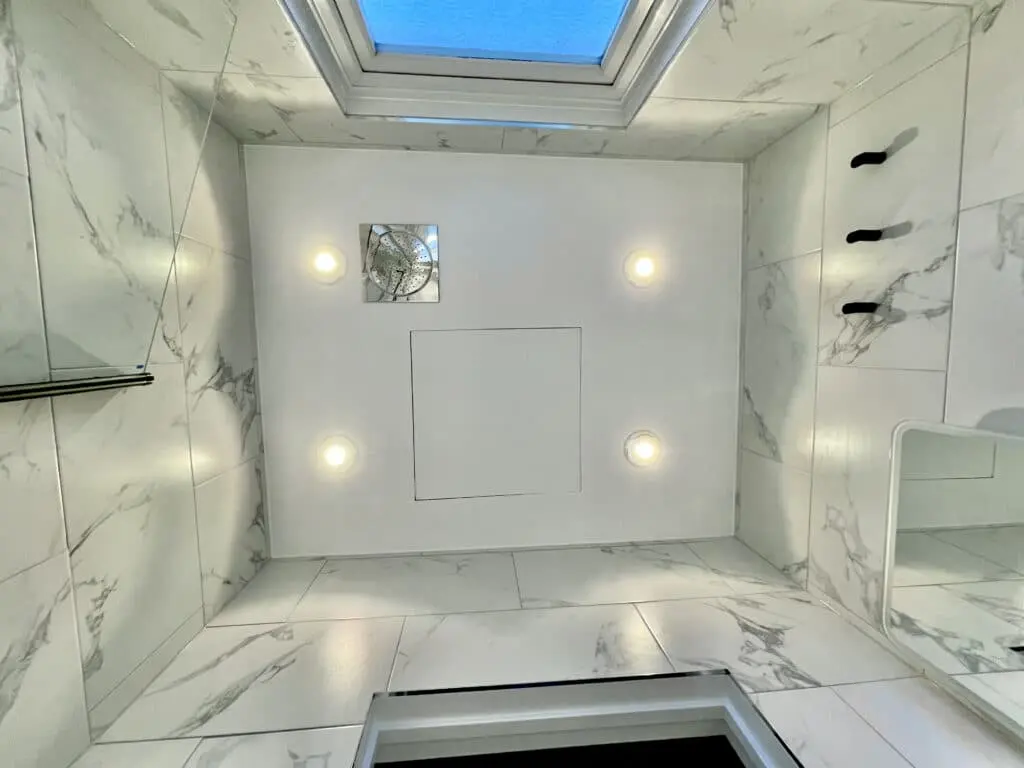 Luxury bathroom renovation in the perfectionist’s house at Croydon