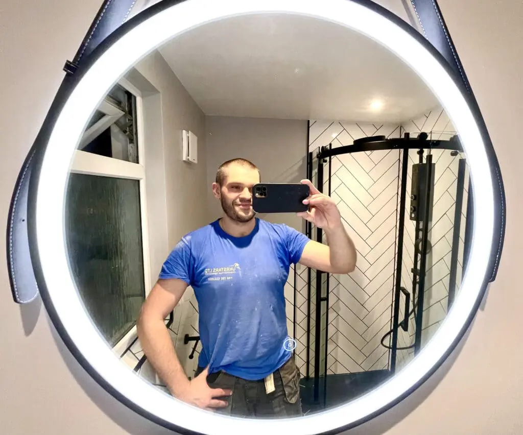 Luxury Shower Room renovation in the Perfectionists House at Croydon