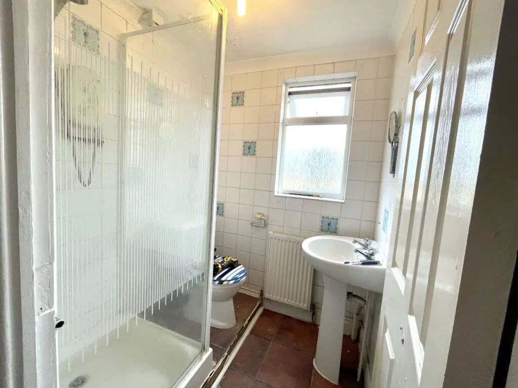 During renovation the perfectionist’s shower room in Croydon