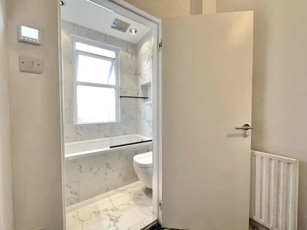 Luxury bathroom renovation in the perfectionist’s house at Croydon