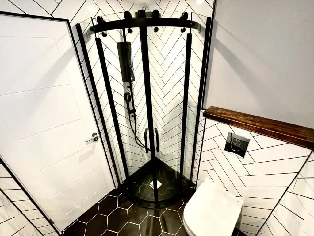 Luxury Shower Room renovation in the Perfectionists House at Croydon