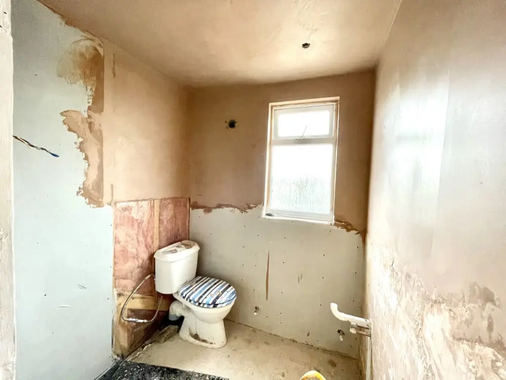 During renovation the perfectionist’s shower room in Croydon