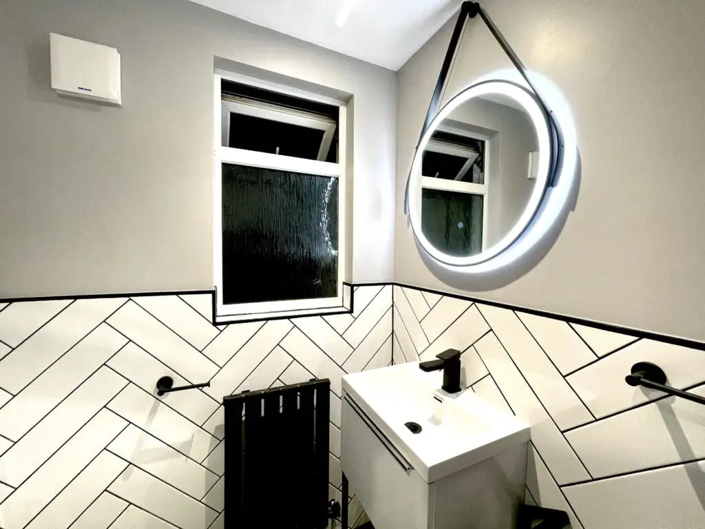 Luxury Shower Room renovation in the Perfectionists House at Croydon